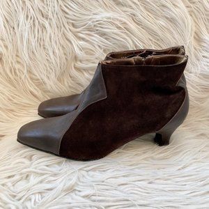 NWOT California Magdesians 2 Tone Brown Boots